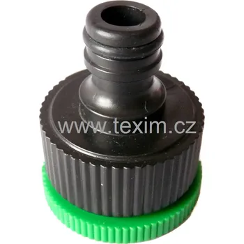 Zahradní hadice TEXIM Adaptér s odnímatelnou redukcí 1/2" na 3/4"