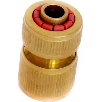 Zahradní hadice TEXIM Rychlospojka se stop ventilem 1/2" mosaz