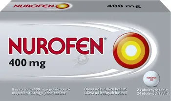 Lék na bolest, zánět a horečku Nurofen 400 mg 24 tbl.