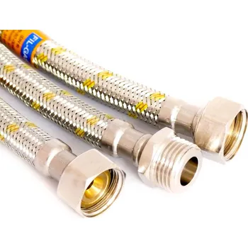 TEXIM Hadička na kotel nerez flexi M1/2 x H1/2" 800/13mm