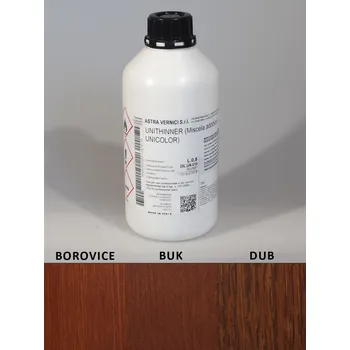 Mořidlo Mořidlo na dřevo - Astra Vernici - Unicolor - Červený ořech 581 1:20 - Mořidlo (roztok) k přímému zpracování 800 ml