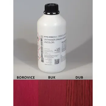 Mořidlo Mořidlo na dřevo - Astra Vernici - Unicolor - Základní červená F 1:20 - Mořidlo (roztok) k přímému zpracování 800 ml