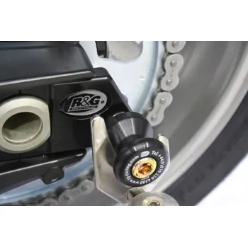 R&G Racing Přídavné ochranné špulky na kyvku (pár), Yamaha R1, MT-10, černé