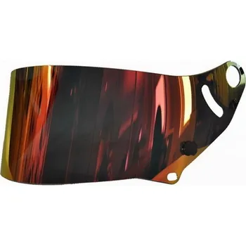 Helma na motorku Arai Arai CK-6 2D plexisklo tear-off ready zrcadlové červené/oranžové Zrcadlová