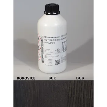 Mořidlo Mořidlo na dřevo - Astra Vernici - Unicolor - Základní černá 1:20 - Mořidlo (roztok) k přímému zpracování 800 ml