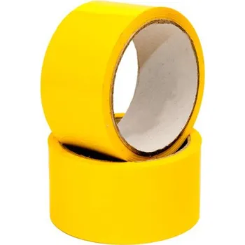 Lepicí páska Lepící pásky žluté 48mm návin 66m - 17kč/1ks