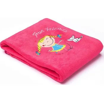 Dětská deka Dětská deka Sensillo Děti 75x100 cm raspberry