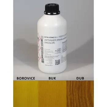 Mořidlo Mořidlo na dřevo - Astra Vernici - Unicolor - Základní citronově-žlutá 1:5 - Mořidlo (roztok) k přímému zpracování 800 ml