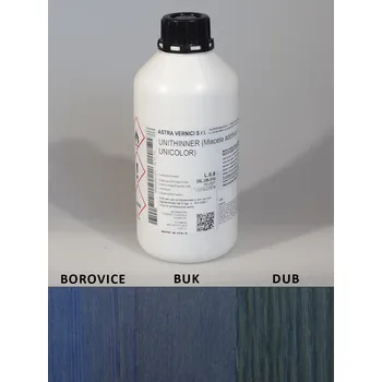 Mořidlo Mořidlo na dřevo - Astra Vernici - Unicolor - Základní modrá 1:30 - Mořidlo (roztok) k přímému zpracování 800 ml