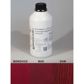 Mořidlo Mořidlo na dřevo - Astra Vernici - Unicolor - Základní červená F 1:10 - Mořidlo (roztok) k přímému zpracování 800 ml