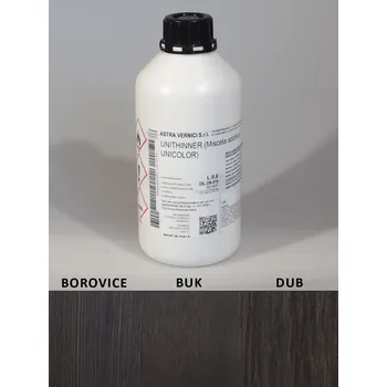 Mořidlo Mořidlo na dřevo - Astra Vernici - Unicolor - Základní černá 1:30 - Mořidlo (roztok) k přímému zpracování 800 ml