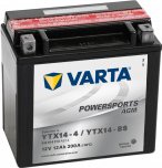 Motobaterie VARTA YTX14-BS, 512014, 12V 12Ah 200A