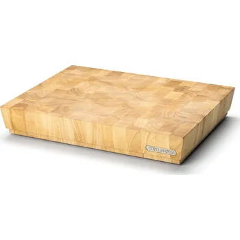Kuchyňské prkénko Continenta Krájecí deska špalek gumovník 48 x 36 x 7,3 cm
