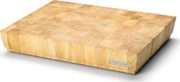 kuchyňské prkénko Continenta Krájecí deska špalek gumovník 48 x 36 x 7,3 cm