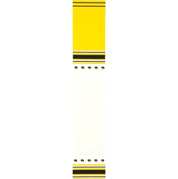 Lukostřelba Dekorativní folie Bearpaw - Žlutá/Černá/Bílá - pod letky šípů