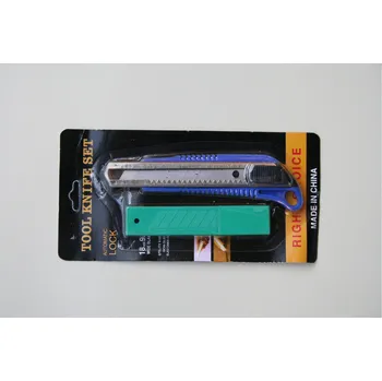 Pracovní nůž China Nůž plastový odlamovací 18mm