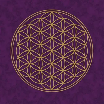 Plakát Plakát Fialový „Květ Života“ (Plakát Fialový „Květ Života“)