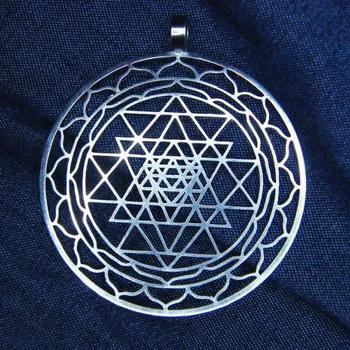 Souprava šperků Přívěsek Šrí Jantra