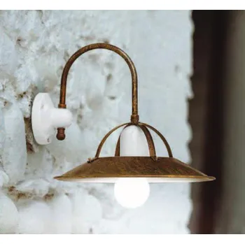 ALDO BERNARDI Nástěnná lampa retro Linea Postiglione 3620