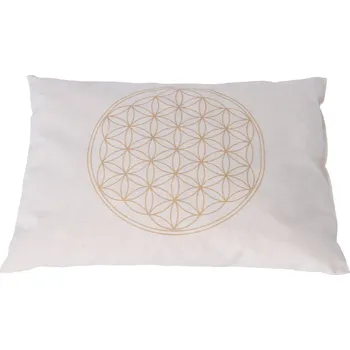 Plakát Voňavý borovicový polštář "Květ Života" zlatý (Květ života)