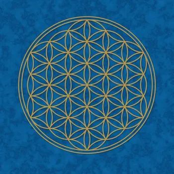 Plakát Plakát Modrý „Květ Života“ (Plakát Modrý „Květ Života“)