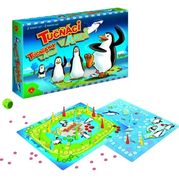 Desková hra Tučňáci v akci (2 hry v 1)