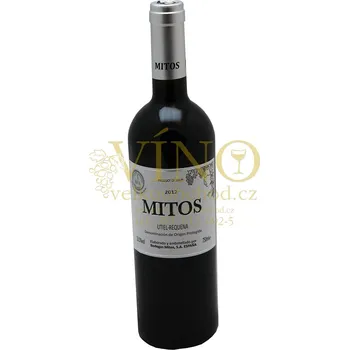 Víno Bodegas Mitos MITOS Tinto Joven červené víno 0,75 L