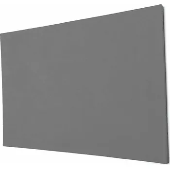 Nehořlavá textilní nástěnka bez rámu 150 x 120 cm (šedá)