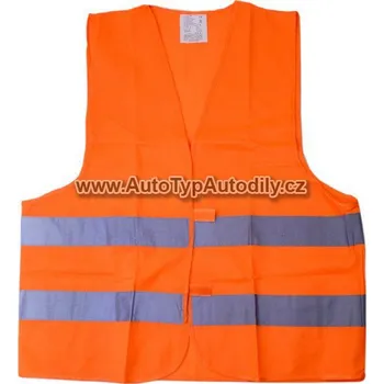reflexní vesta Vesta výstražná oranžová EN 20471:2013