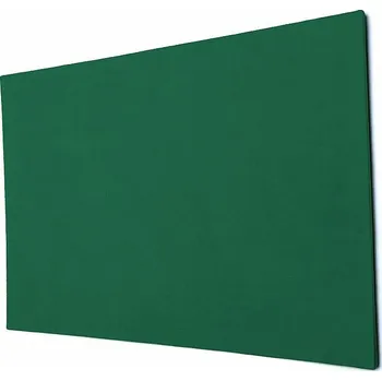 Kancelářský nábytek Textilní nástěnka bez rámu 90 x 60 cm (zelená)