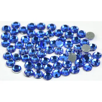 hot-fix skleněné nažehlovací kameny na textil barva 117 Sapphire velikost SS6 až SS16 barva: polobroušený barva 117 Sapphire, velikost: velikost SS 6, balení: balení 1grs /144ks