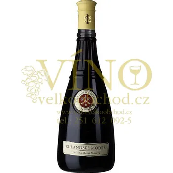 Tereziánské sklepy Terezianské sklepy Rulandské modré Terezianské Rulandské modré jakostní odrůdové víno červené suché - Vinařská oblast Morava