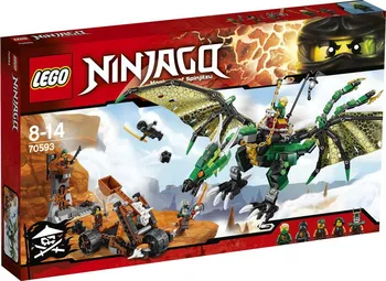 Stavebnice LEGO LEGO Ninjago 70593 Zelený drak NRG