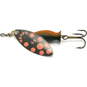 Umělá nástraha Třpytka MEPPS Aglia Long Heavy 3 černá/oranž (A LH 3 černá/oranžov)