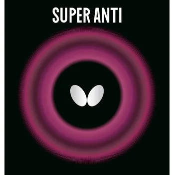 Stolní tenis Potah BUTTERFLY Super Anti červená 1,5