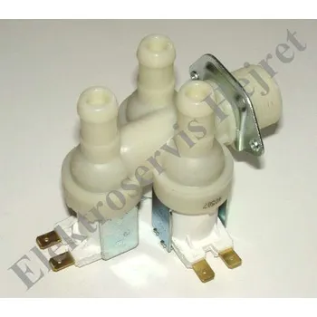 Napouštěcí elektroventil 3cestný rohový vývod 15mm 230V