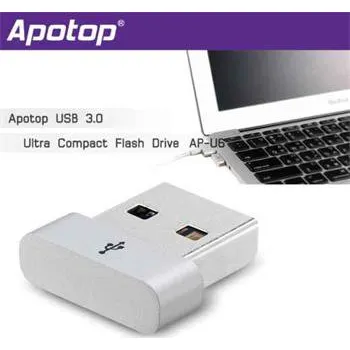 USB flash disk 32GB Apotop USB 3.0 kompaktní flash disk AP-U6, vhodná pro Apple notebooky až 90MB/s