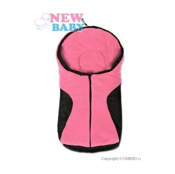 Příslušenství pro přepravu dětí Zimní fusák New Baby Car Pink