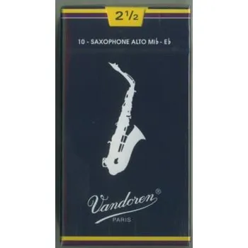 Hudební nástroj Vandoren Traditional plátky pro Alt sax. 2 1/2, Classic
