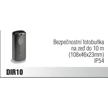 CAME DIR 10 bezpečnostní fotobuňka na zeď do 10m, IP54