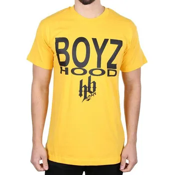 Blingstar Tričko HOODBOYZ Big Logo Yellow