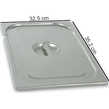 Víko s výřezem na naběračku GN 2/3, PROFI (Víko s výřezem na naběračku PROFI)