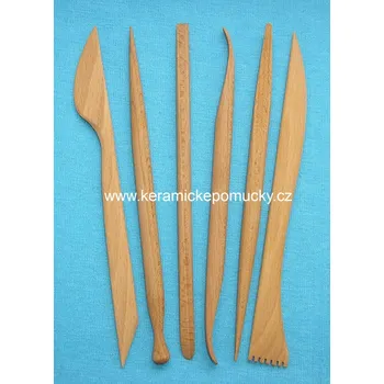 Modelovací hmota Modelovací špachtle sada 6 kusů