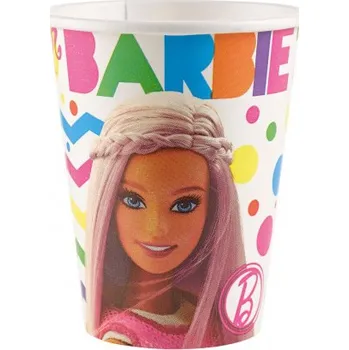 Party nádobí Amscan Kelímky Barbie 266 ml 8 ks