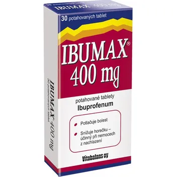 Lék na bolest, zánět a horečku Ibumax 400 mg