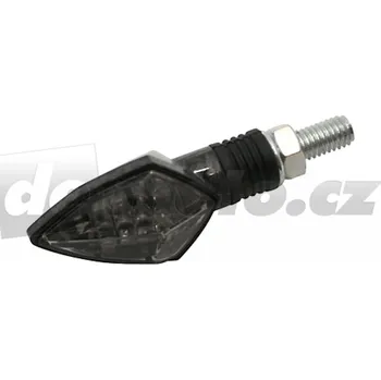 Osvětlení pro motocykl Moto miniblinkr LED diodový ROCK - karbonový