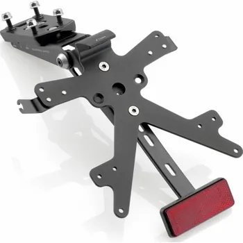 Držák SPZ Rizoma Držák SPZ RIZOMA s osvětlením a odrazkou pro motocykly KAWASAKI Z1000, černý Černá