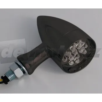 Směrový světlomet Blinkr LED diodový STAR - černý