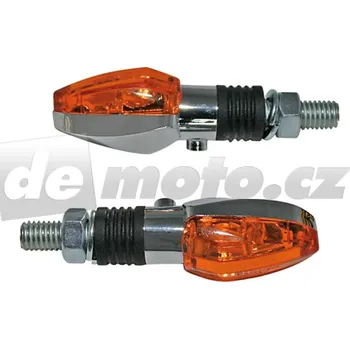 Směrový světlomet Blinkr LIZZARD - chromový (1ks)