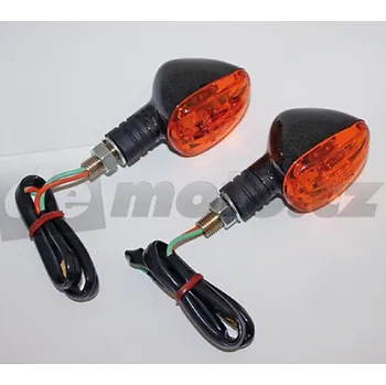 Osvětlení pro motocykl Moto miniblinkr LITTLE DUKE - karbonový